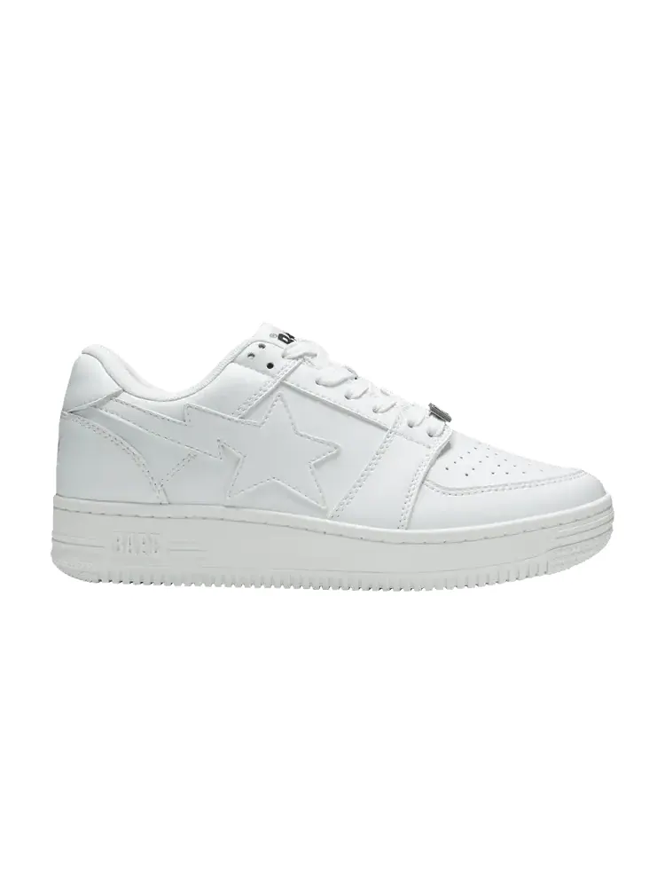 Кроссовки BAPE Bapesta Low 'White' — изображение 1 из 9, белый