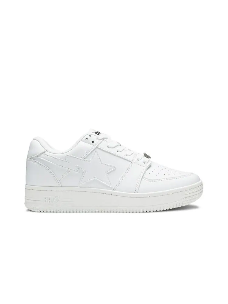 Кроссовки BAPE Bapesta Low 'White' — изображение 2 из 9, белый