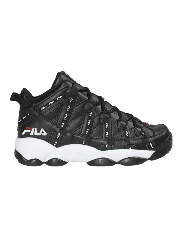 Кроссовки Fila Stackhouse Spaghetti Repeat Black White Red