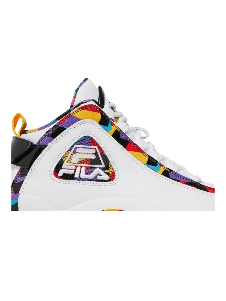 Кроссовки Fila Grant Hill 2 90s 'White Geometric' — изображение 2 из 4, белый