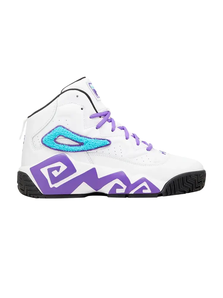 Кроссовки Fila MB Chenille 'White Bluefish Electric Purple'