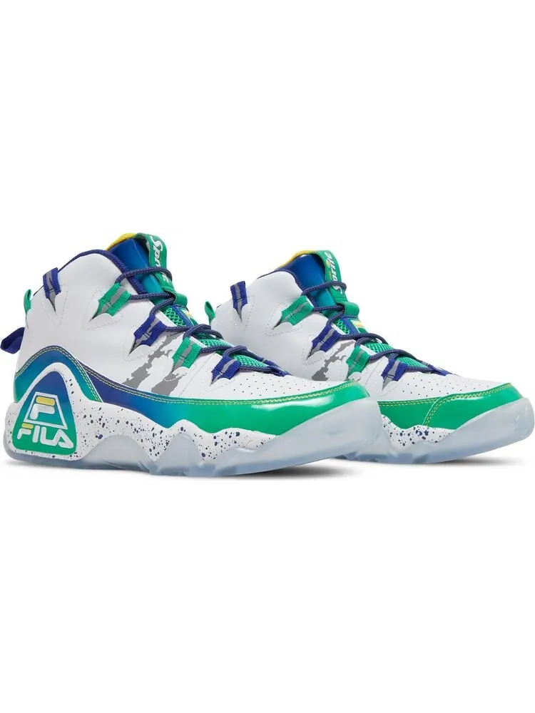 Кроссовки Sprite x Grant Hill 1 White Mazarine Blue — изображение 8 из 8, белый