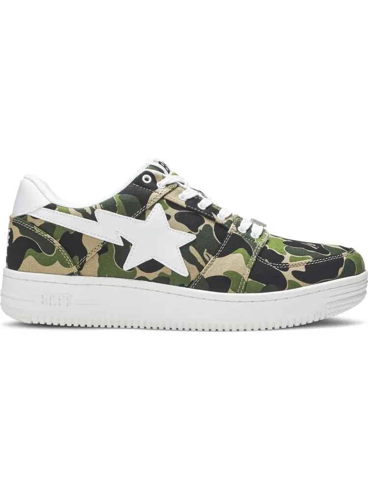 Кроссовки Bapesta Low ABC Camo — изображение 1 из 8, зеленый