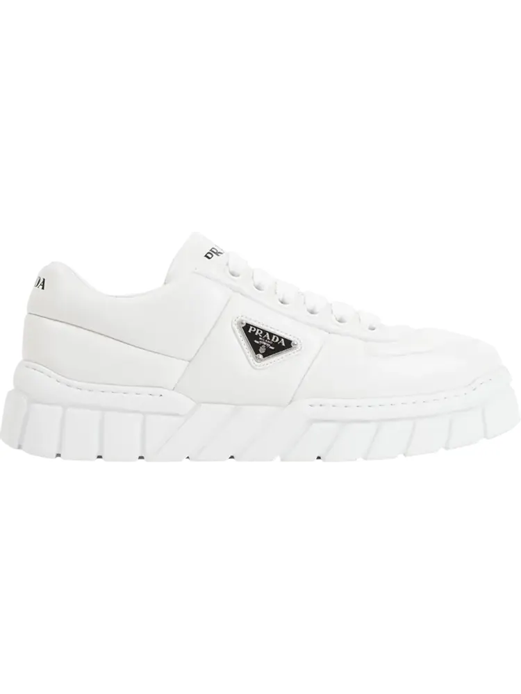 Кроссовки Prada Wmns Padded Nappa Leather 'White' — изображение 1 из 1, белый