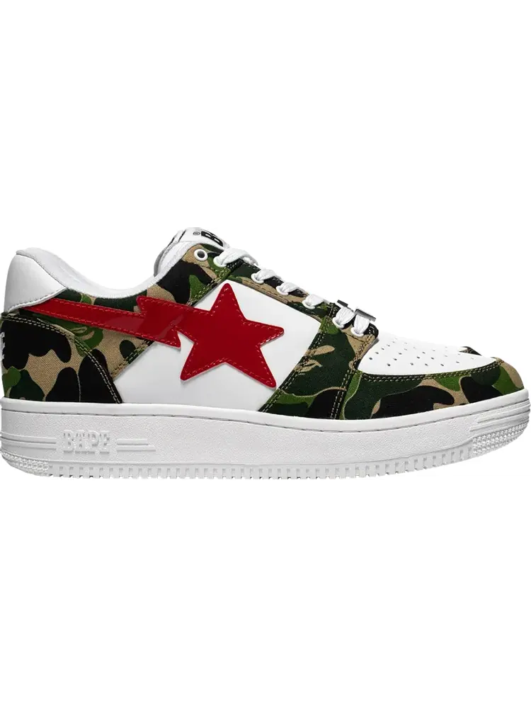 Кроссовки Bapesta Low Green Camo — изображение 1 из 1, зеленый
