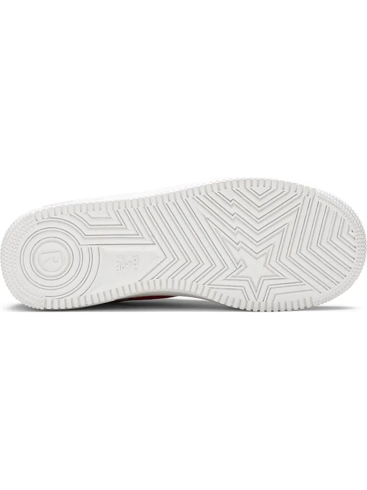 Кроссовки Bapesta Low White Shark Face — изображение 4 из 8, белый