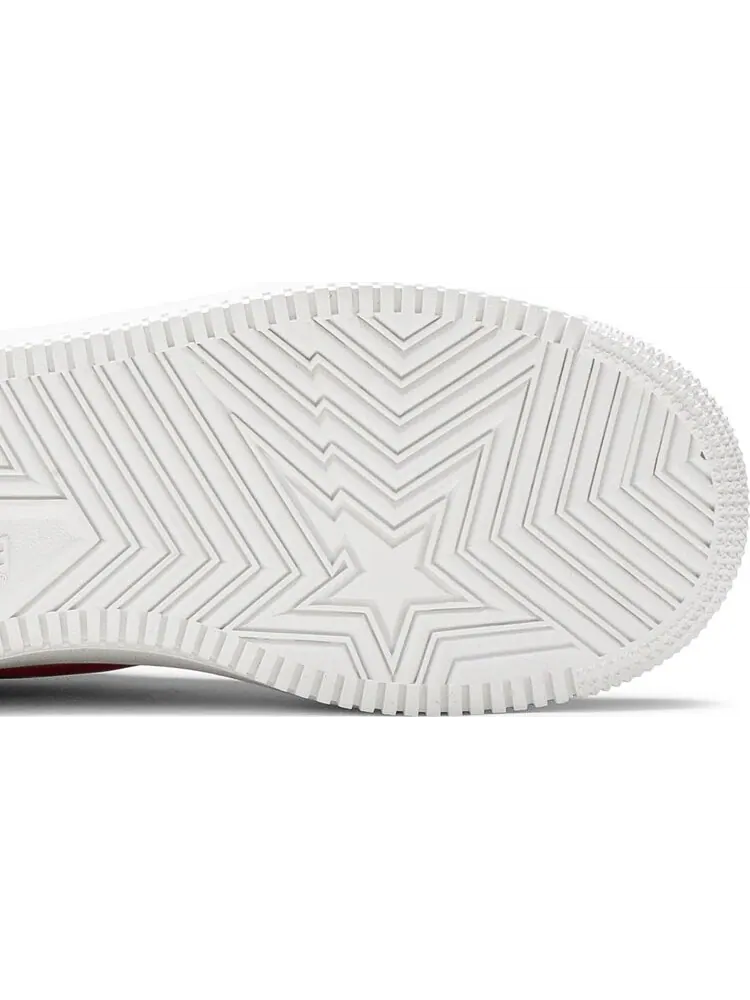 Кроссовки Bapesta Low White Shark Face — изображение 5 из 8, белый