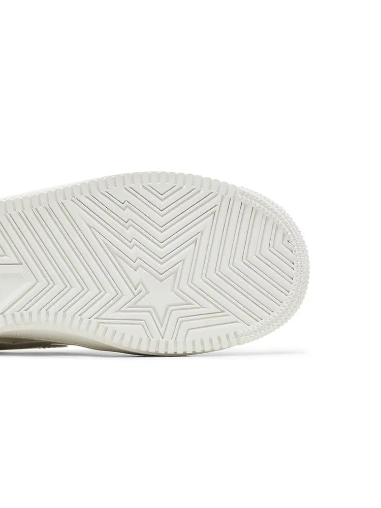 Кроссовки BAPE Bapesta Low 'White' — изображение 6 из 9, белый