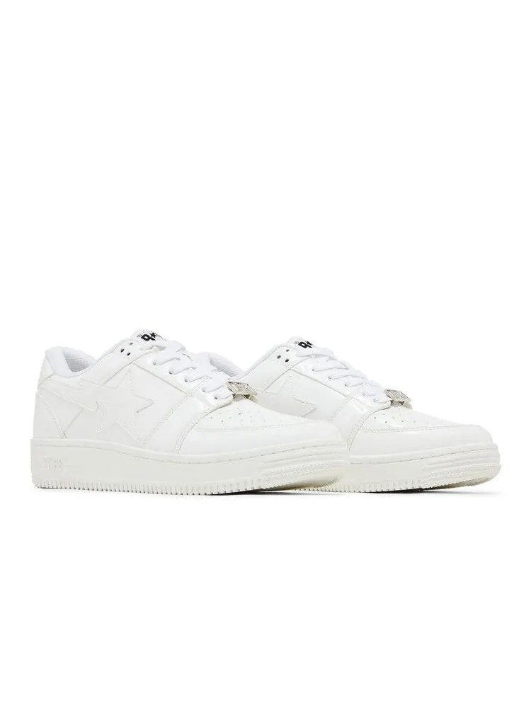 Кроссовки BAPE Bapesta Low 'White' — изображение 9 из 9, белый