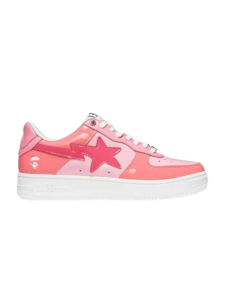 Кроссовки BAPE Bapesta — изображение 1 из 1, розовый