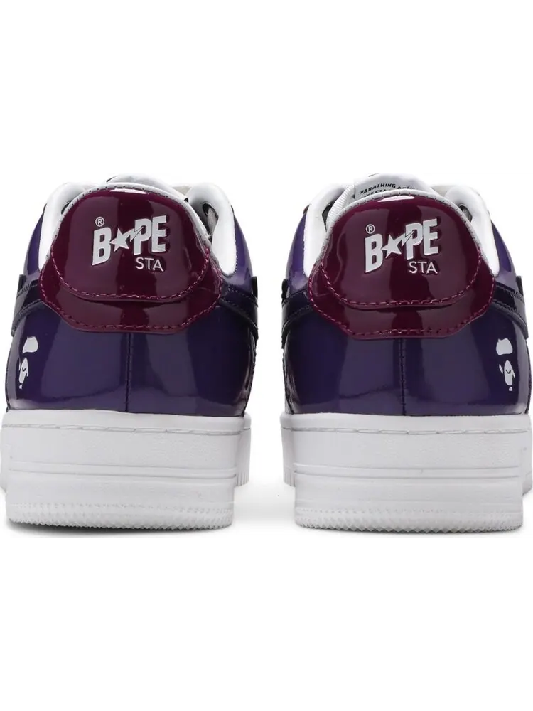Кроссовки Bapesta Color Camo Combo - Purple — изображение 6 из 8, фиолетовый