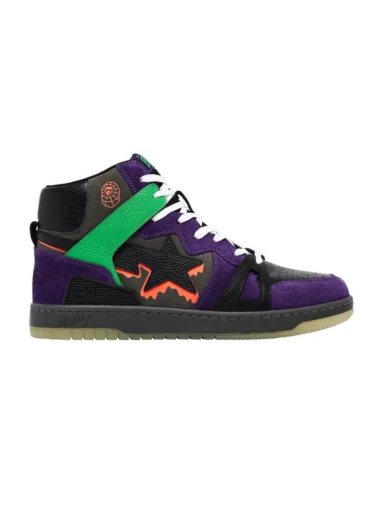 Кеды BAPE Sk8 Sta High 'Halloween' — изображение 1 из 9, черный