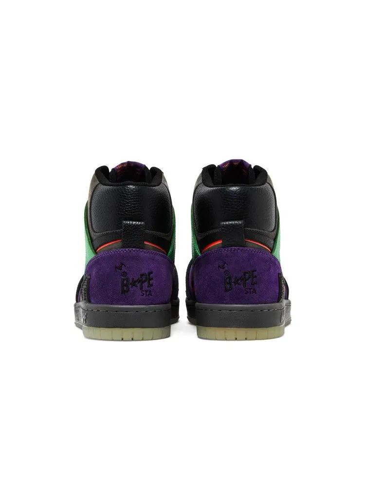 Кеды BAPE Sk8 Sta High 'Halloween' — изображение 7 из 9, черный