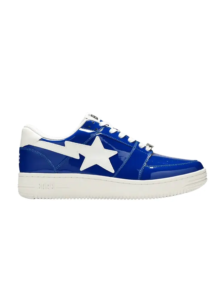 Кроссовки BAPE Bapesta Low M2 'Blue' — изображение 1 из 9, синий/белый