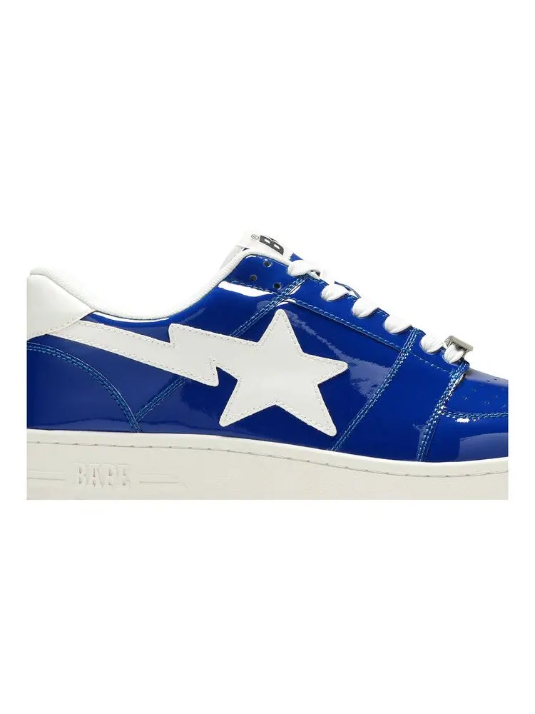 Кроссовки BAPE Bapesta Low M2 'Blue' — изображение 3 из 9, синий/белый