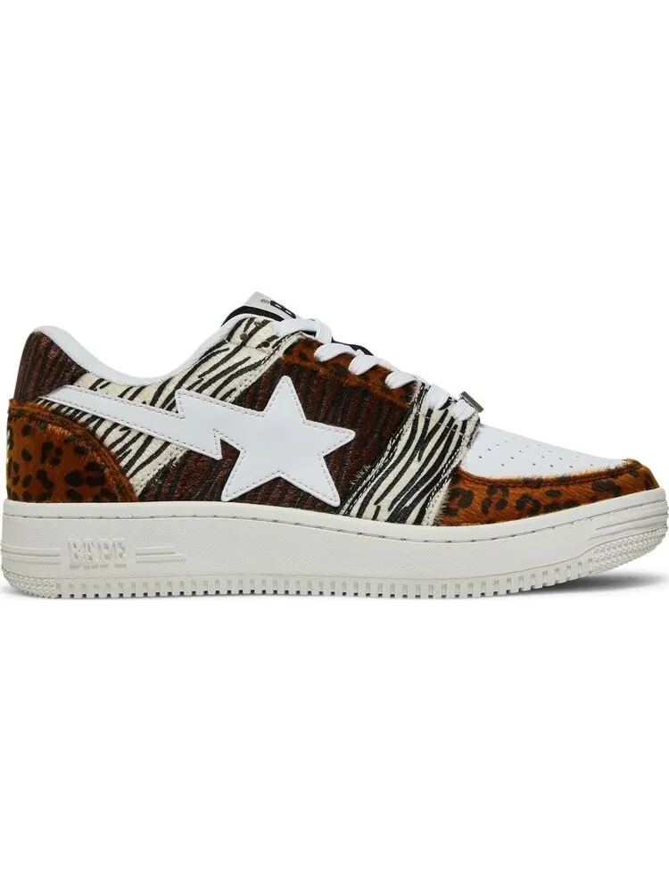 Кроссовки Bapesta Low M2 Animal Mix — изображение 1 из 8, белый