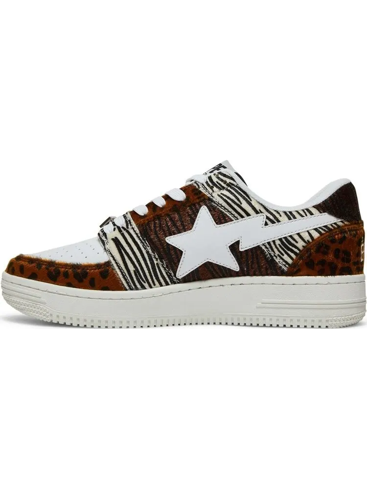 Кроссовки Bapesta Low M2 Animal Mix — изображение 3 из 8, белый