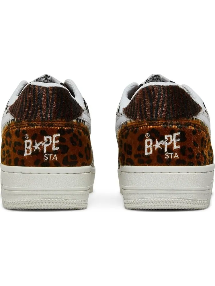 Кроссовки Bapesta Low M2 Animal Mix — изображение 6 из 8, белый