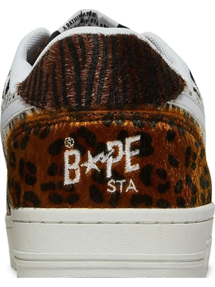 Кроссовки Bapesta Low M2 Animal Mix — изображение 7 из 8, белый