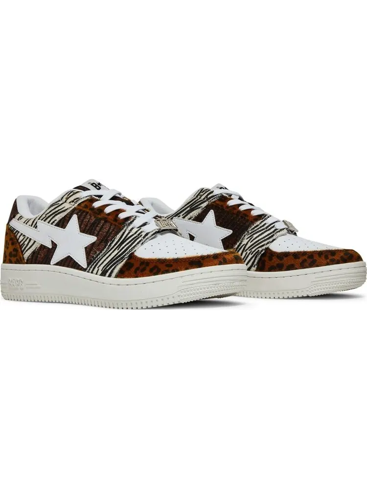Кроссовки Bapesta Low M2 Animal Mix — изображение 8 из 8, белый