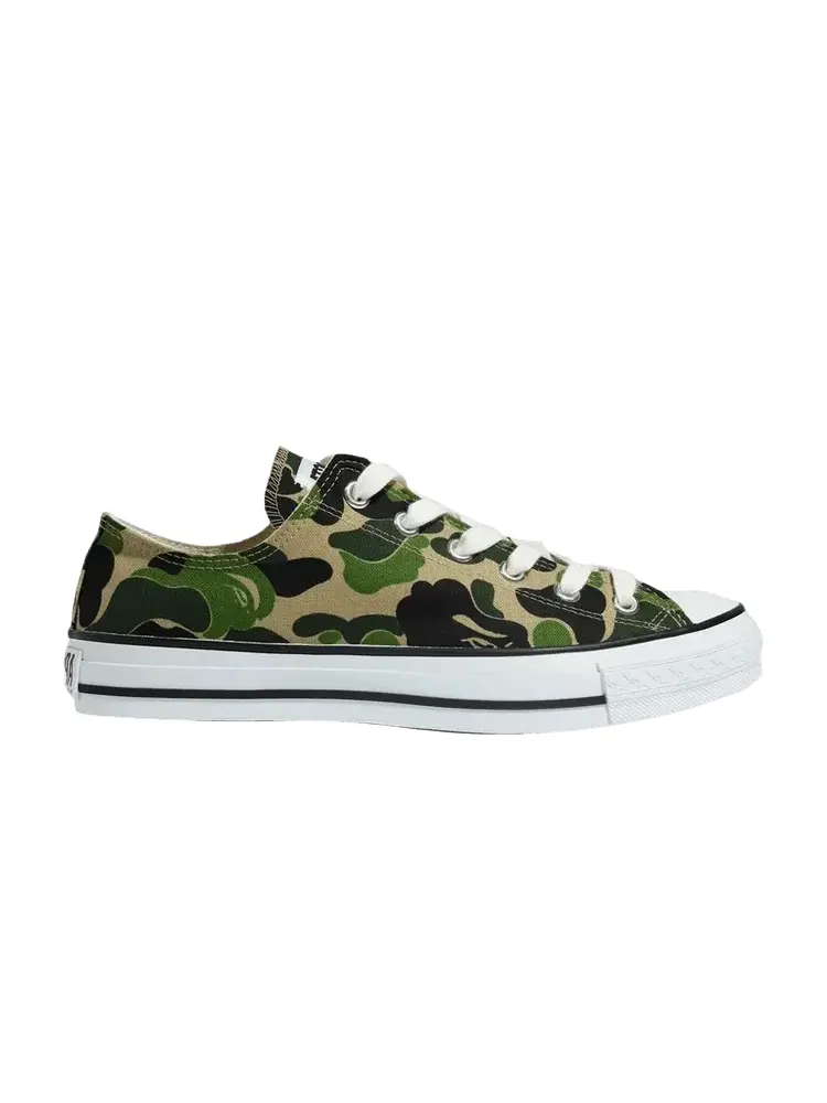 Кроссовки BAPE Bapesta Low M2 'ABC Camo - Green' — изображение 1 из 1, зеленый
