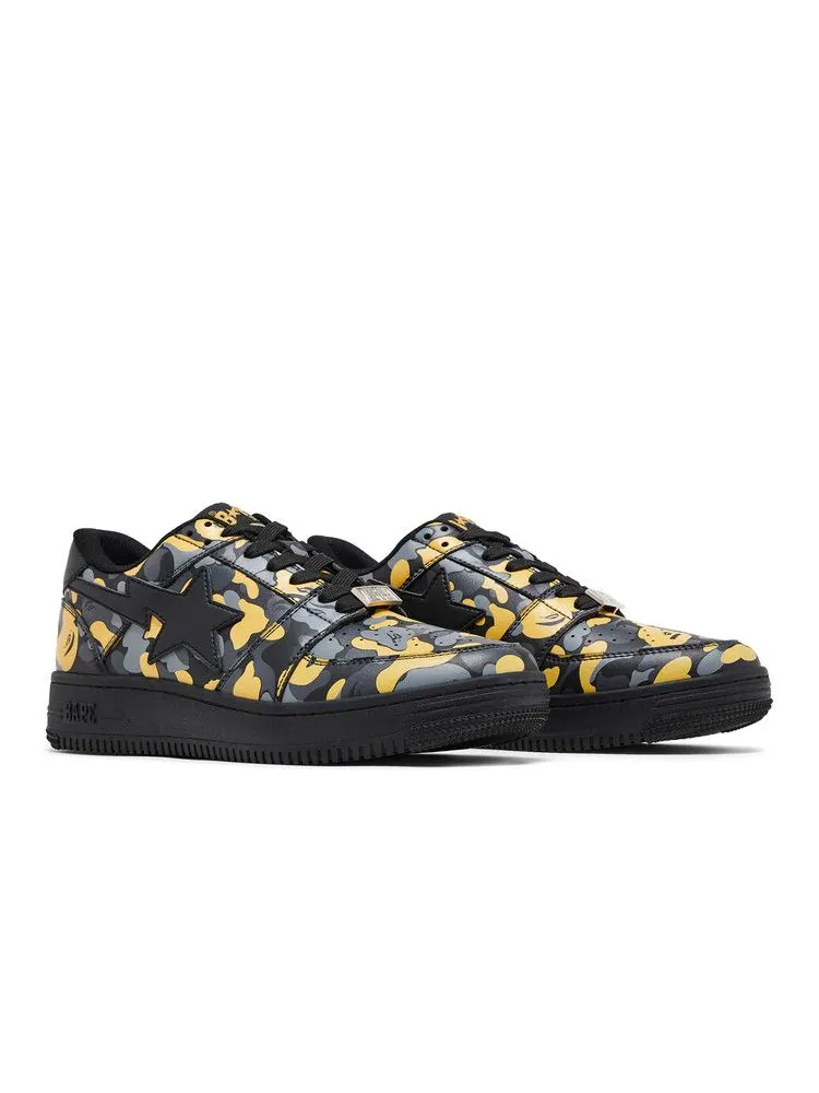 Кроссовки BAPE Bapesta Low M2 'Madison Avenue Camo' — изображение 9 из 9, бежевый