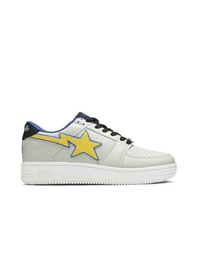 Кроссовки BAPE Dreamville x Bapesta Low M1 Grey — изображение 1 из 6, серый