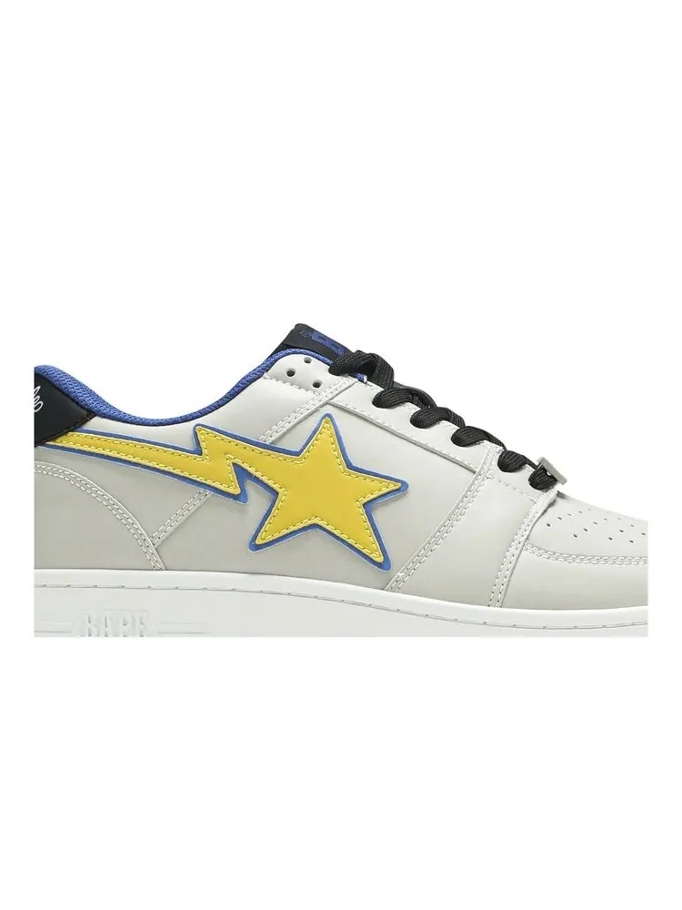Кроссовки BAPE Dreamville x Bapesta Low M1 Grey — изображение 2 из 6, серый