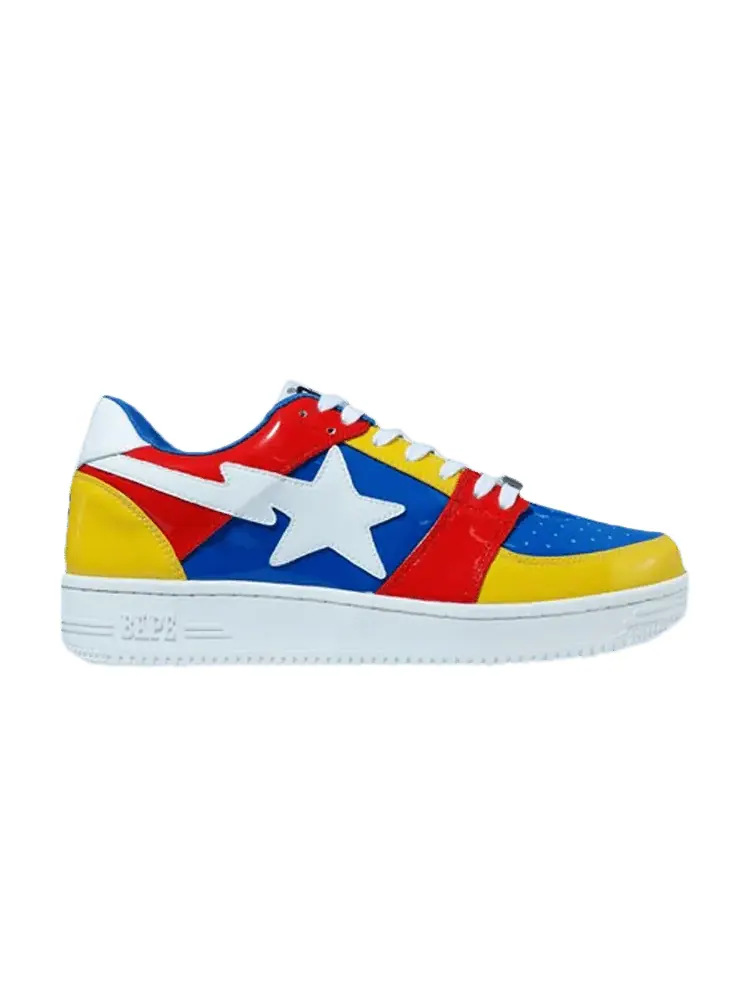 Кроссовки BAPE Medicom Toy x Bapesta Low M1 Multi-Color — изображение 1 из 1, мульти