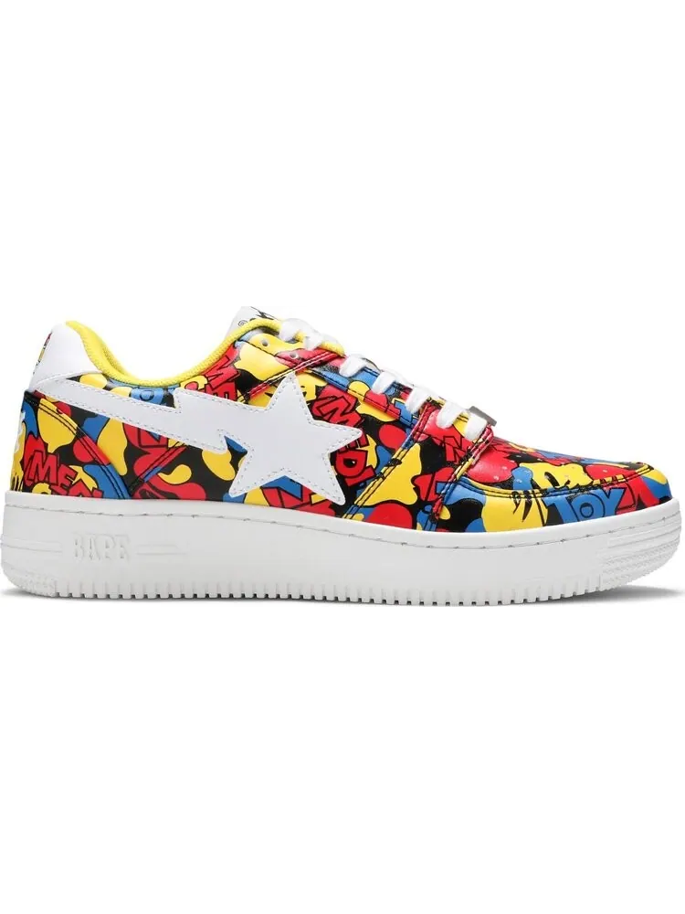 Кроссовки Medicom Toy x Bapesta Low M1 All‑Over Camo — изображение 1 из 8, мульти