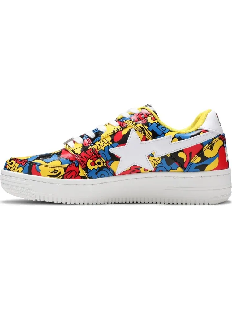 Кроссовки Medicom Toy x Bapesta Low M1 All‑Over Camo — изображение 3 из 8, мульти