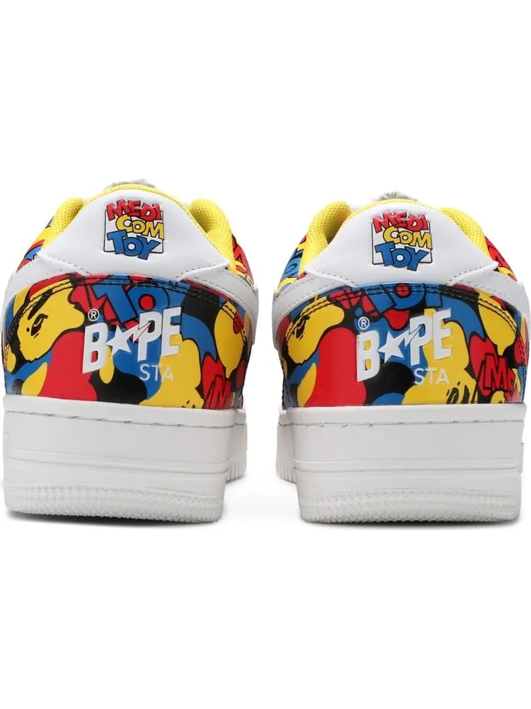 Кроссовки Medicom Toy x Bapesta Low M1 All‑Over Camo — изображение 6 из 8, мульти
