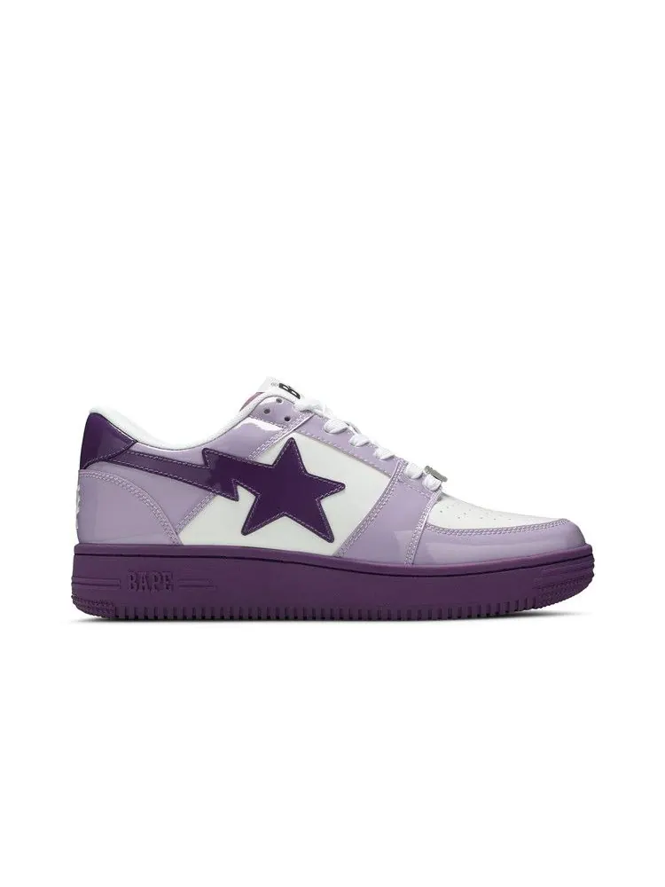 Кроссовки BAPE Bapesta Low M2 '20th Anniversary - Purple' — изображение 2 из 9, фиолетовый