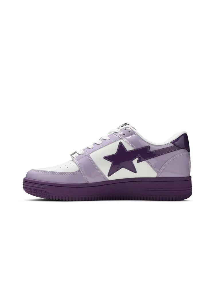 Кроссовки BAPE Bapesta Low M2 '20th Anniversary - Purple' — изображение 4 из 9, фиолетовый