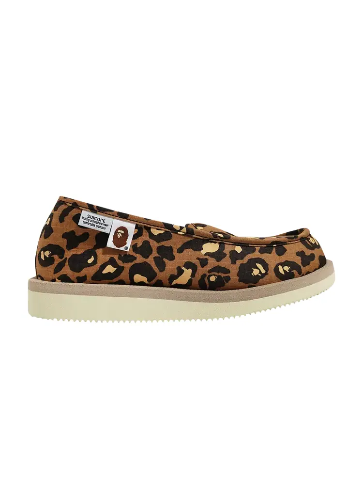 Кроссовки BAPE Suicoke x Room Shoes — изображение 1 из 1, коричневый
