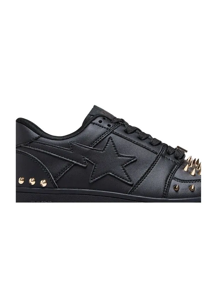 Кроссовки BAPE Bapesta Studded 'Black' — изображение 3 из 9, черный