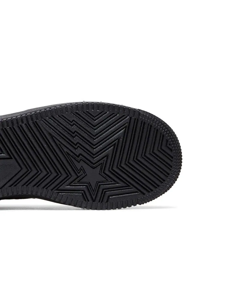 Кроссовки BAPE Bapesta Studded 'Black' — изображение 6 из 9, черный