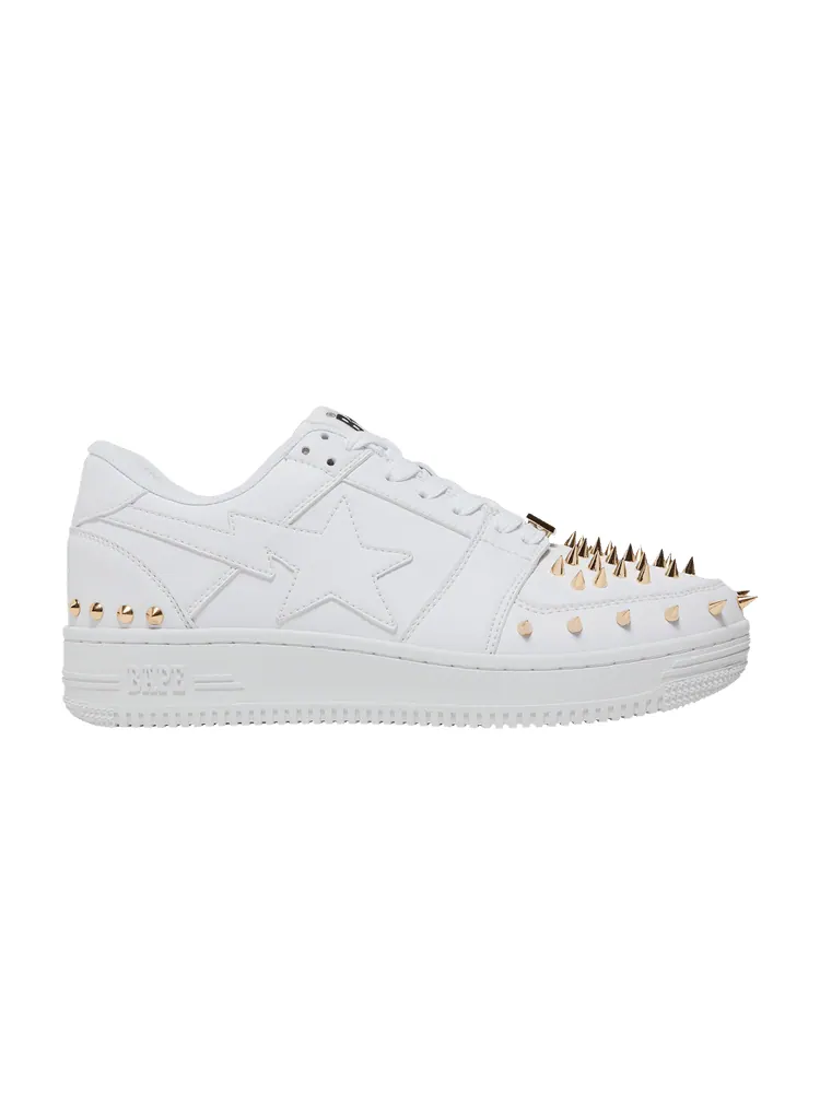 Кроссовки BAPE Bapesta Studded 'White' — изображение 1 из 9, белый
