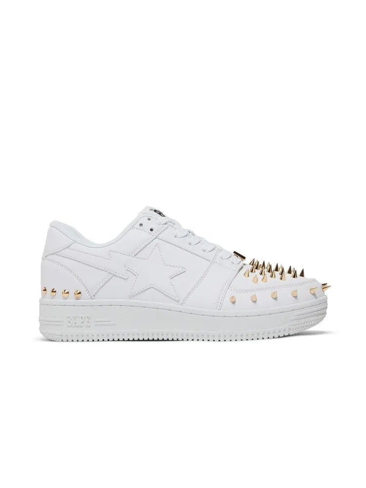 Кроссовки BAPE Bapesta Studded 'White' — изображение 2 из 9, белый