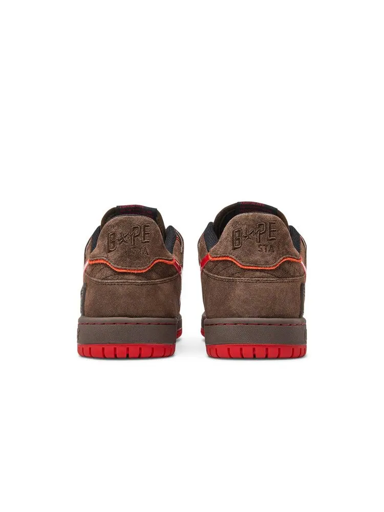 Кеды BAPE Sk8 Sta 'Brown Red' — изображение 7 из 9