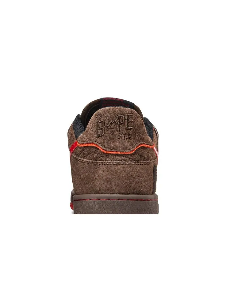Кеды BAPE Sk8 Sta 'Brown Red' — изображение 8 из 9