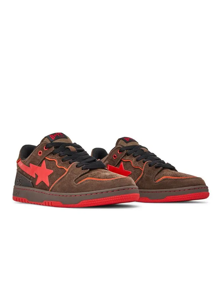 Кеды BAPE Sk8 Sta 'Brown Red' — изображение 9 из 9