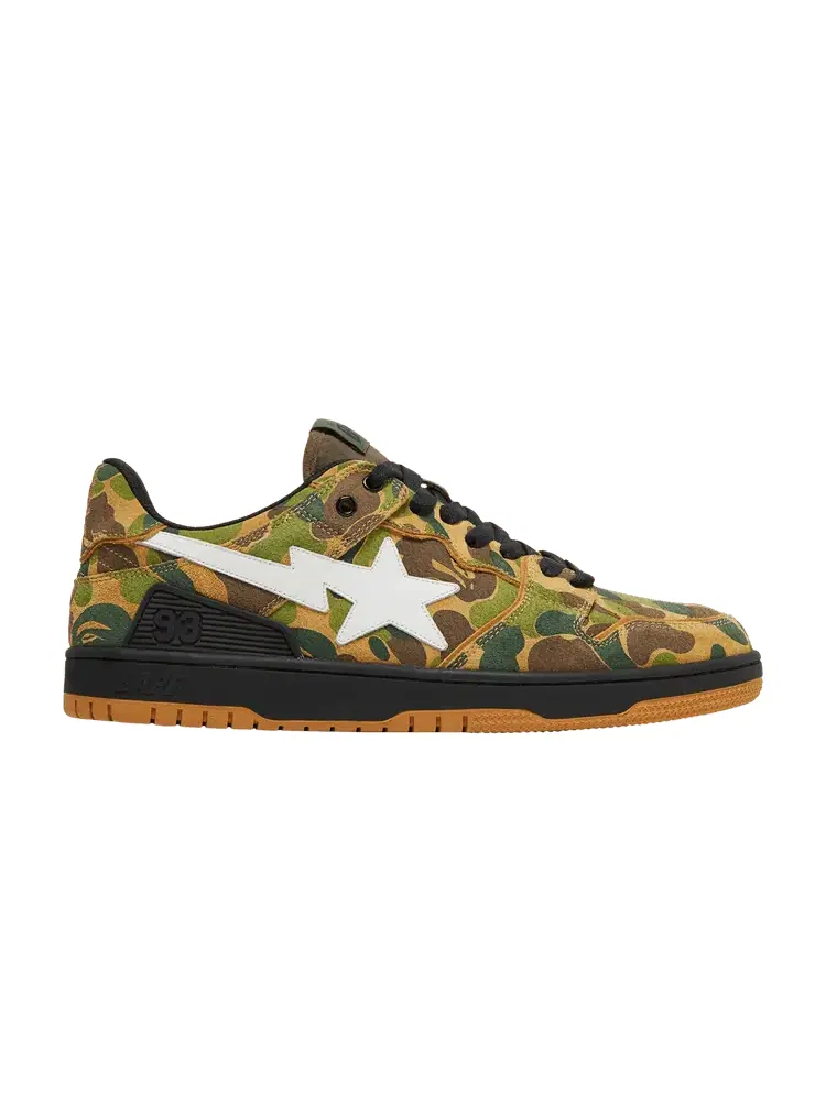Кеды BAPE Sk8 Sta 'ABC Camo' — изображение 1 из 9, зеленый
