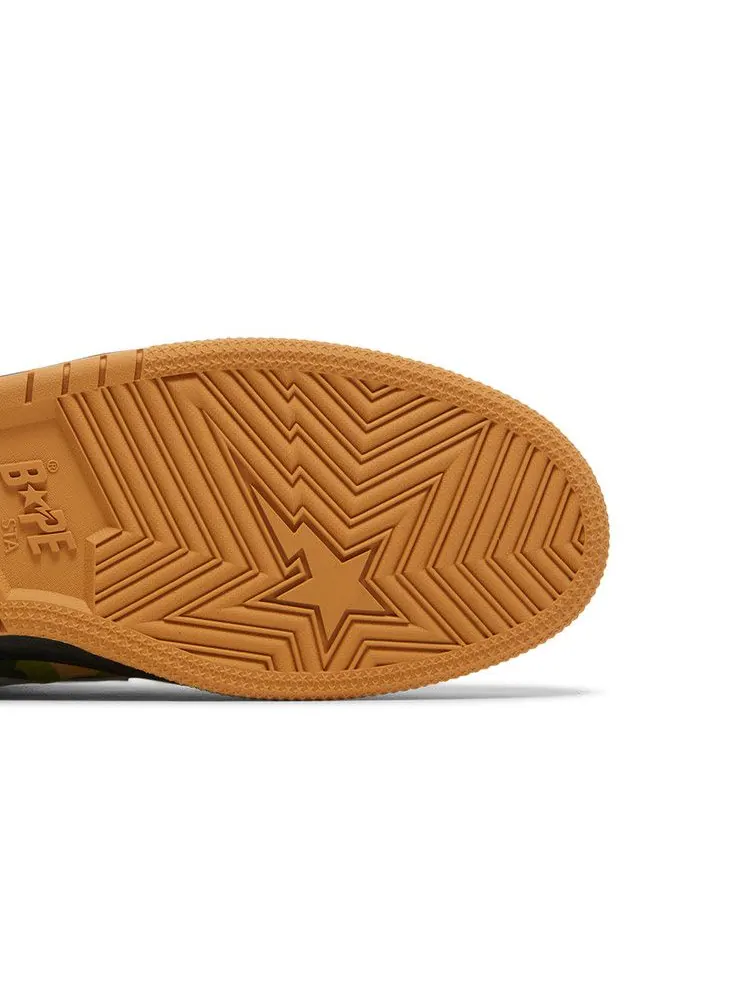 Кеды BAPE Sk8 Sta 'ABC Camo' — изображение 6 из 9, зеленый