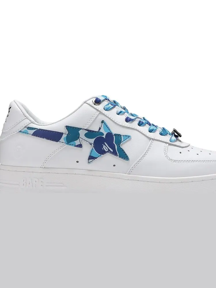 Кроссовки Bapesta ABC Camo - Blue 2021 — изображение 2 из 8, белый