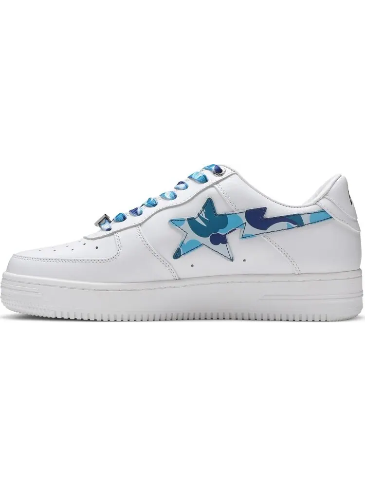 Кроссовки Bapesta ABC Camo - Blue 2021 — изображение 3 из 8, белый