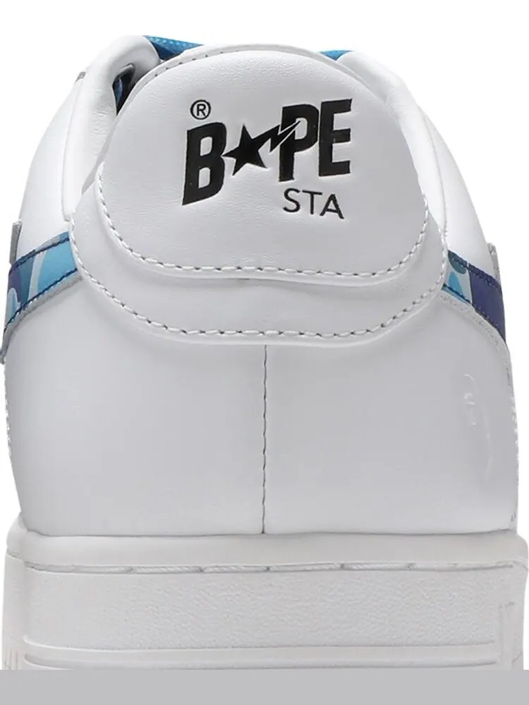 Кроссовки Bapesta ABC Camo - Blue 2021 — изображение 7 из 8, белый