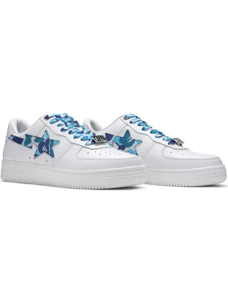 Кроссовки Bapesta ABC Camo - Blue 2021 — изображение 8 из 8, белый