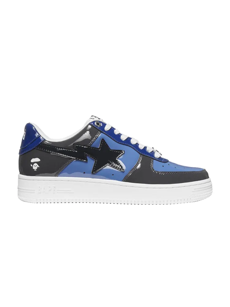 Кроссовки BAPE Bapesta Low M1 'Color Camo Combo - Navy' — изображение 1 из 1, темно-синий