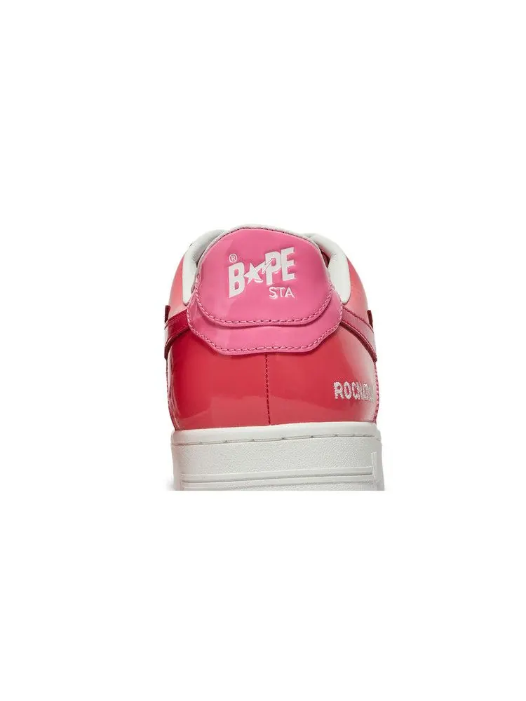 Кроссовки BAPE Bapesta Low M1 'Camo Combo - Pink' — изображение 8 из 9, розовый